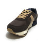 Scarpe U.S. Polo sneaker running Balbil 002 in ecopelle scamosciata dark brown/ beige U25UP07