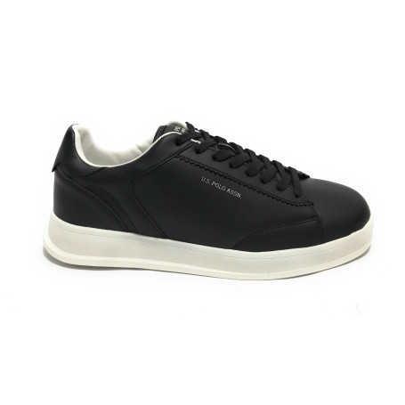 Scarpe U.S. Polo sneaker Campy002 in ecopelle black uomo U25UP04