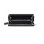 Portafoglio zip around Braccialini Font ecopelle/ tessuto nero A23BR04 B16410