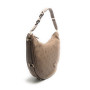 Borsa Guess a spalla Cresidia large hobo ecopelle dark taupe B25GU180 PG934903