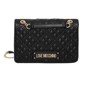 Borsa donna Love Moschino a spalla/ tracolla ecopelle trapuntata nero B25MO120 JC4014PP0LLA0000