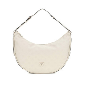 Borsa Guess a spalla Cresidia large hobo ecopelle bone B25GU188 PG934903