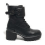 Scarpe donna anfibio US Polo Haley004 in ecopelle nero D25UP06