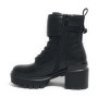 Scarpe donna anfibio US Polo Haley004 in ecopelle nero D25UP06