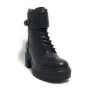 Scarpe donna anfibio US Polo Haley004 in ecopelle nero D25UP06