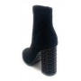 Scarpe donna ankle boot Gold&gold tc 90 metal in ecopelle scamosciato nero  D20GG57
