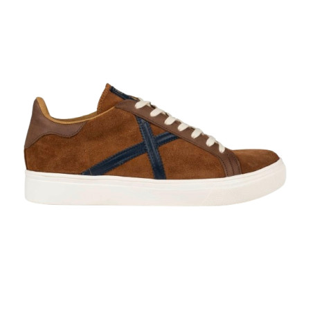 Scarpe Munich sneaker Rete 98 in pelle scamosciata cognac uomo U25MU08 8080098