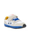 Scarpe Sun68 sneaker Boy's tom solid nylon new born suede/ nylon bianco Z25SU37 Z44301N