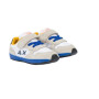 Scarpe Sun68 sneaker Boy's tom solid nylon new born suede/ nylon bianco Z25SU37 Z44301N