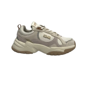 Scarpe donna Colmar sneaker Tess Cloud 096 in pelle scamosciata/ mesh off white /sand D25CO02