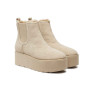 Scarpe donna Guess stivaletto Jilaine ecopelle scamosciata nude D25GU31 FLFJILFAL10