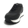 Sneaker running Calvin Klein jeans in ecopelle/ tessuto black/ white D25CK05 V3A9-81004-1269X001
