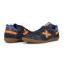 Scarpe Munich sneaker Goal in pelle / tessuto blu U25MU11 1597