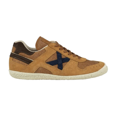 Scarpe Munich sneaker Goal in pelle scamosciata / tessuto beige U25MU12 1600
