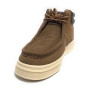 Polacchino uomo Us Polo Bayard003M in pelle scamosciata/ ecopelle taupe/ dark brown U25UP22