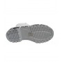 Scarpe donna Moschino anfibio pvc Marta bianco lucido multilogo D23MO17 JA24273