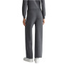 Pantalone donna Liu Jo jogging in maglia grigio antracite melange E25LJ45 TF4315 MS63L C3497