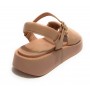 Scarpe donna Gold&gold sandalo con zeppa rosa DS22GG29 GJ630