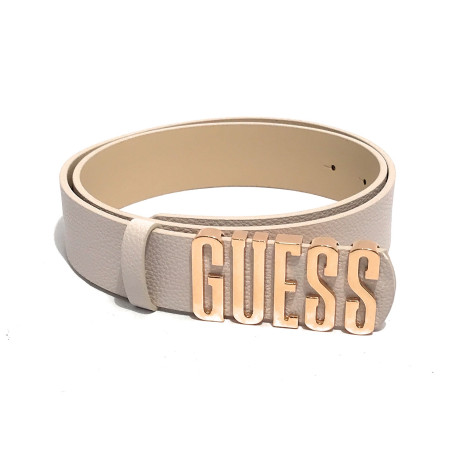 Cinta donna Guess Meridian not adjustable belt ivory CS25GU14 BW9113P4235