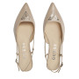 Décolleté Guess a punta Jesson tc 40 pelle taupe DS25GU02 FLPJESLEA05