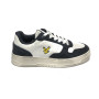 Scarpe uomo Lyle & Scott in pelle white/ navy blue U25LY01 LS300010BM03WHNV