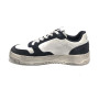 Scarpe uomo Lyle & Scott in pelle white/ navy blue U25LY01 LS300010BM03WHNV