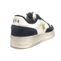 Scarpe uomo Lyle & Scott in pelle white/ navy blue U25LY01 LS300010BM03WHNV