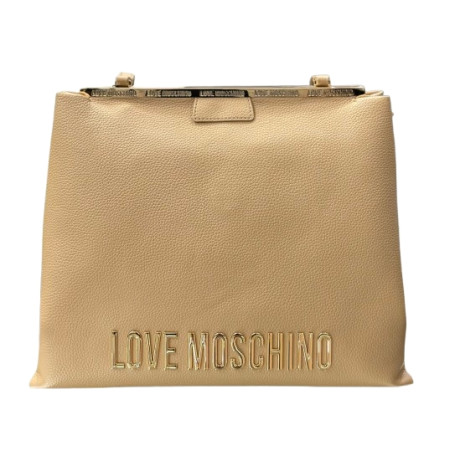 Borsa donna a mano/ spalla Love Moschino clutch ecopelle sabbia BS25MO32 JC4054PP1MLG0105