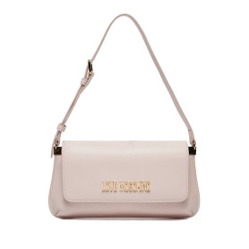 Borsa donna Love Moschino piatta a spalla in ecopelle cipria BS25MO41 JC4058PP1MLO0601