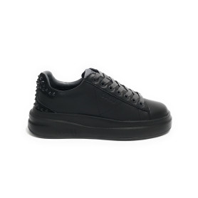 Scarpe  Guess sneaker Elbina carryover in pelle coal/ black DS25GU10 FLPVIBLEP12