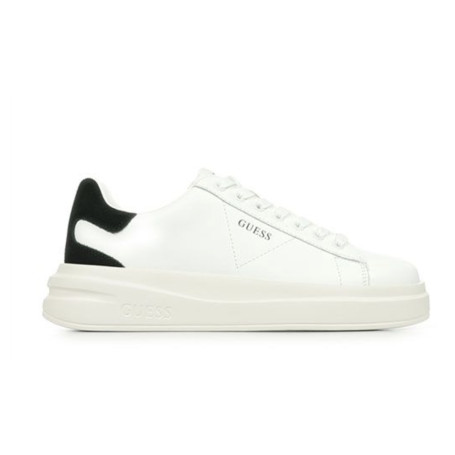 Scarpe  Guess sneaker Elbina in pelle white/ black DS25GU14 FLJELBLEA12