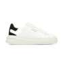 Scarpe  Guess sneaker Elbina in pelle white/ black DS25GU14 FLJELBLEA12