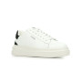 Scarpe  Guess sneaker Elbina in pelle white/ black DS25GU14 FLJELBLEA12