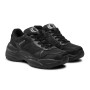 Scarpe donna Guess sneaker zeppa Samnie ecopelle/ tessuto embossed black DS25GU26 FLFSAMFAL12