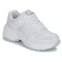 Scarpe donna Guess sneaker zeppa Samnie ecopelle/ tessuto embossed white DS25GU27 FLFSAMFAL12