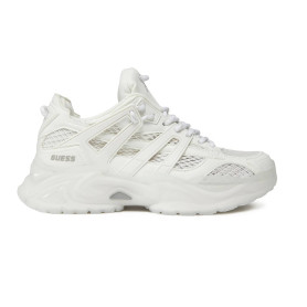 Scarpe donna Guess sneaker zeppa Belluna mesh/ ecopelle white DS25GU32 FLJBLLELE12