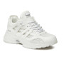 Scarpe donna Guess sneaker zeppa Belluna mesh/ ecopelle white DS25GU32 FLJBLLELE12