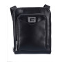 Borsa Guess tracolla uomo Siena flat crossbody zip around black UBS25GU13 HMSISSP5109