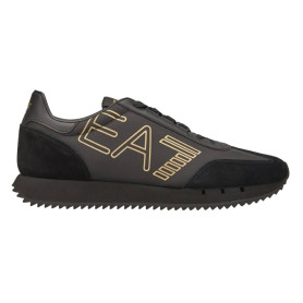 Sneaker EA7 Emporio Armani training nero/gold US25EA05 X8X101