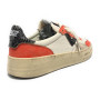 Sneakers uomo 4B12 bianco/ arancio US25QB01 HYPER-U110