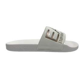 Slipper unisex EA7 Emporio Armani white/rose gold US25EA13 7X000108