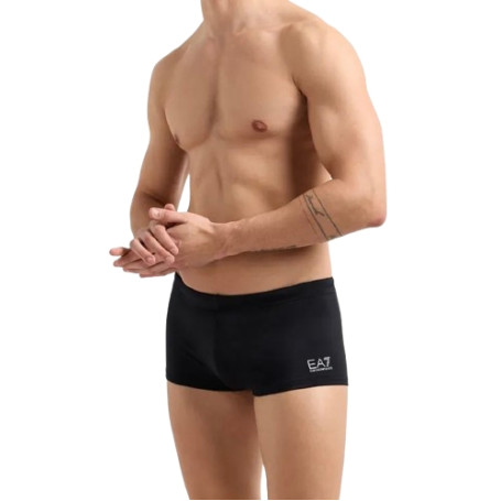 Costume boxer EA7 Emporio Armani  black/silver ES25EA04 7M000551