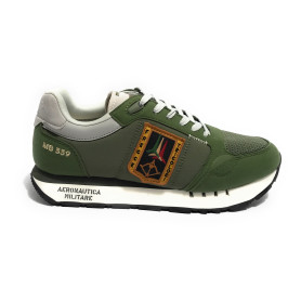 Sneaker Aeronautica Militare verde US25AR01 251SC292CT3331