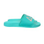 Slippers logo Sun68 verde acqua donna DS25SU18 X35204