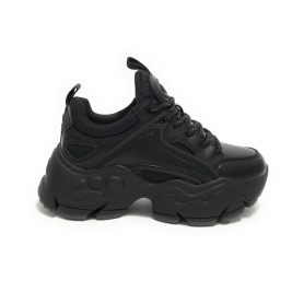 Sneaker donna Buffalo Binary C black DS25BF03 BN16360051