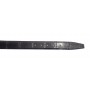 Cinta pelle cocco marrone moro H 35  A20EL02
