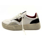 Sneaker donna 4B12 bianco/ animalier DS25QB13 HYPER-D110