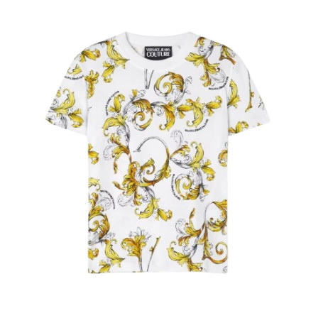 T-shirt donna Versace Jeans Couture bianco ES25VE10 78HAH613