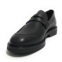 Scarpe uomo Ambitious 12306 mocassino in pelle nero U24AM04
