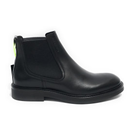 Stivaletto beatles uomo Ambitious 12262 in pelle black U24AM11